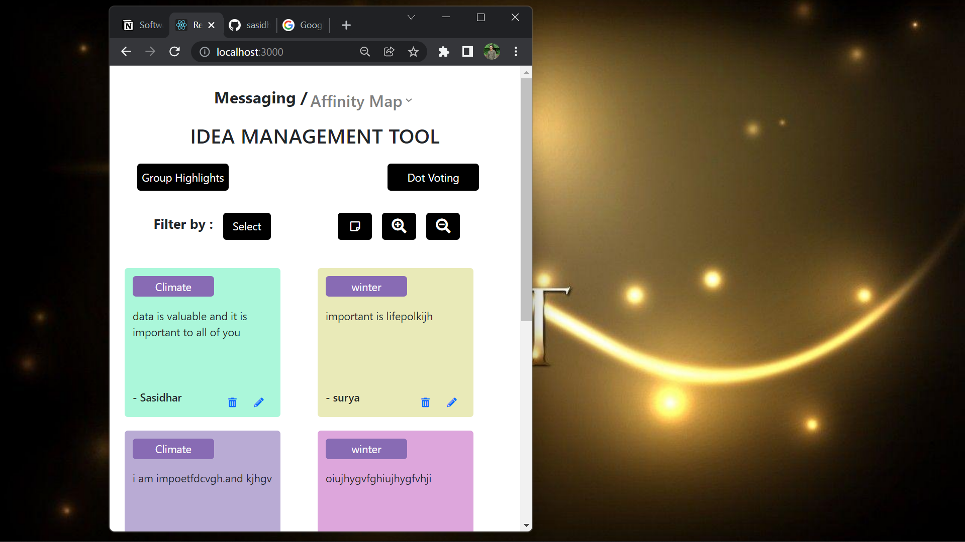 GitHub - sp-8325/IDEA-MANAGEMENT-TOOL