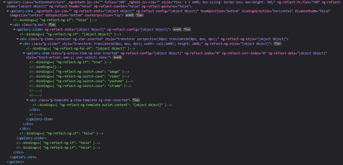 use Base64 URLs as source · Issue #365 · MurhafSousli/ngx-gallery · GitHub