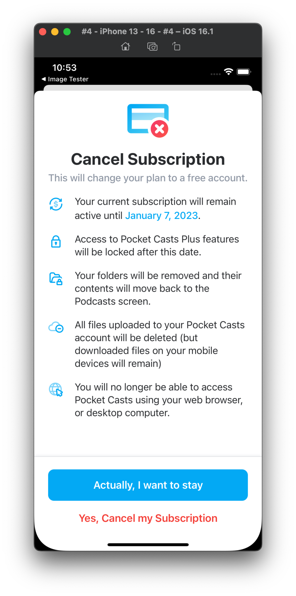 Adds a cancel confirmation view by emilylaguna · Pull Request 591