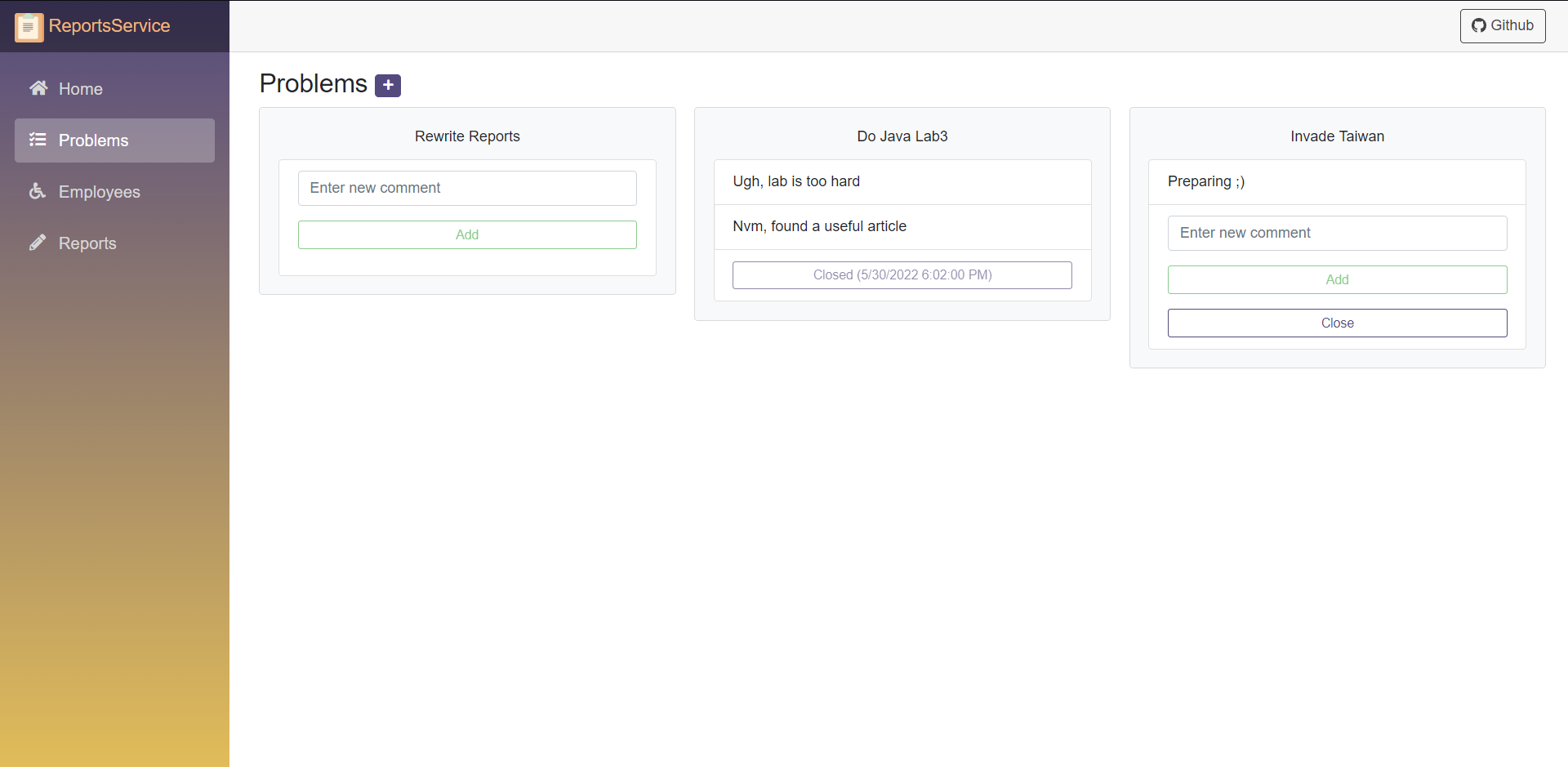 Mvc Report Application Example GitHub - feelinLit/ReportsService: An example of multi-layered MVC app ...