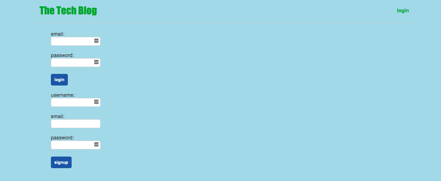 GitHub - BobTarino/tech-blog: A CMS-style blog site for tech ...