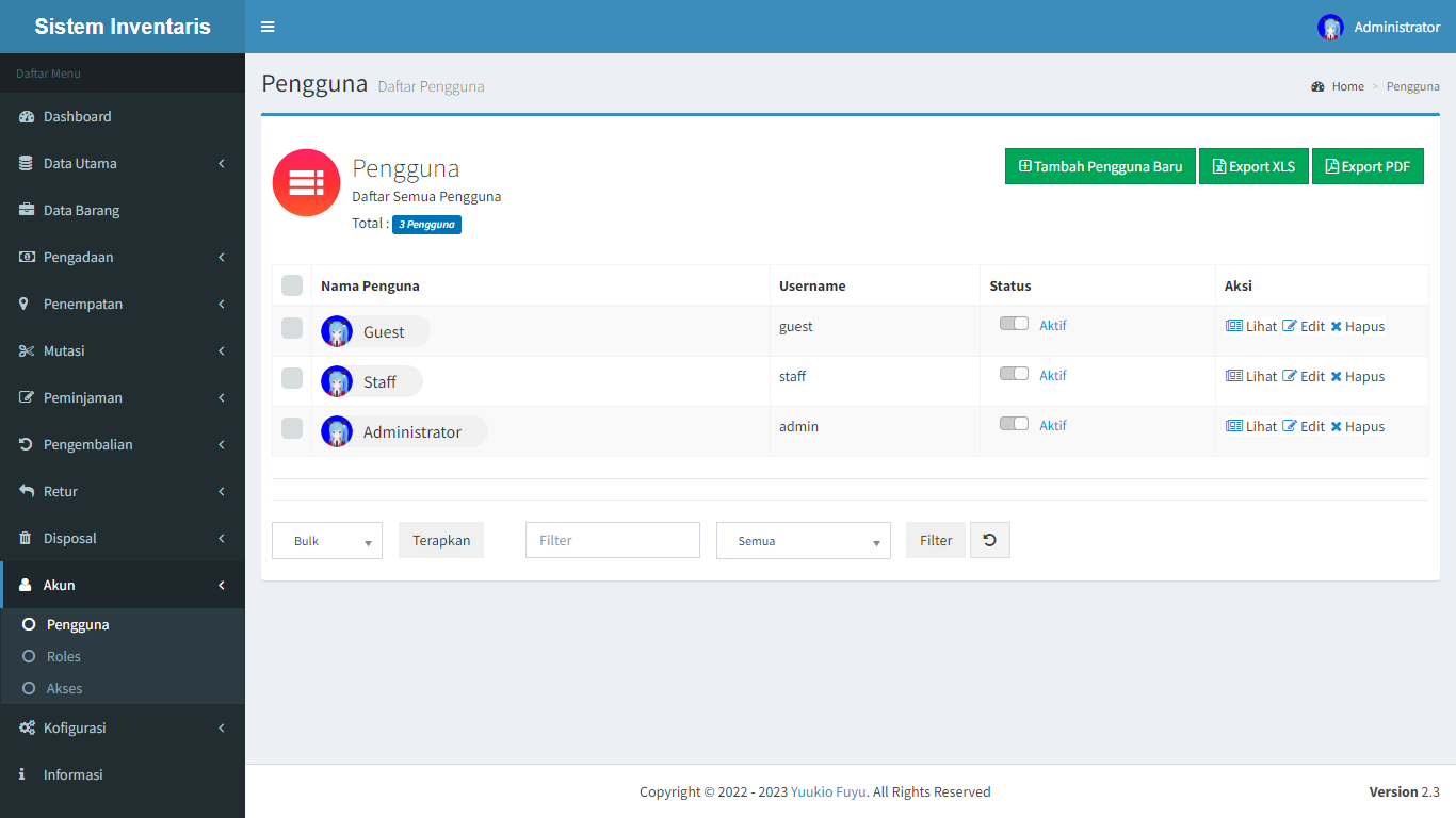 Github Yuukiofuyu Inventaris Barang Sistem Inventarisasi Barang Berbasis Web Github Yuukiofuyu Inventaris Barang Sistem Inventarisasi Barang Berbasis Web