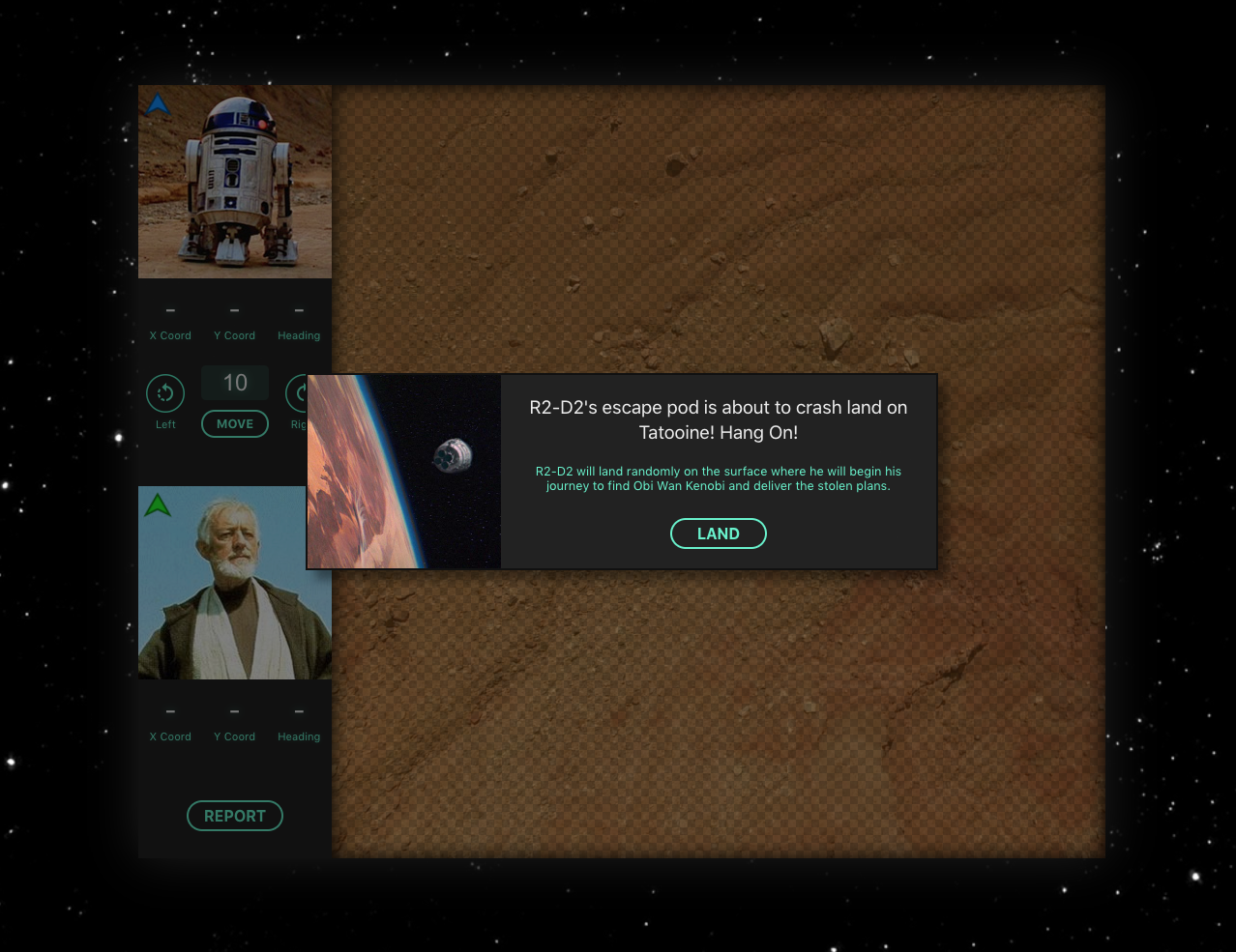 GitHub - jsaelhof/r2d2-adventure: Coding challenge. It was supposed to ...