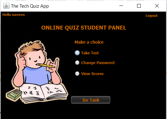 GitHub - pranav17gupta/Tech-Quiz-Application: A dekstop application ...