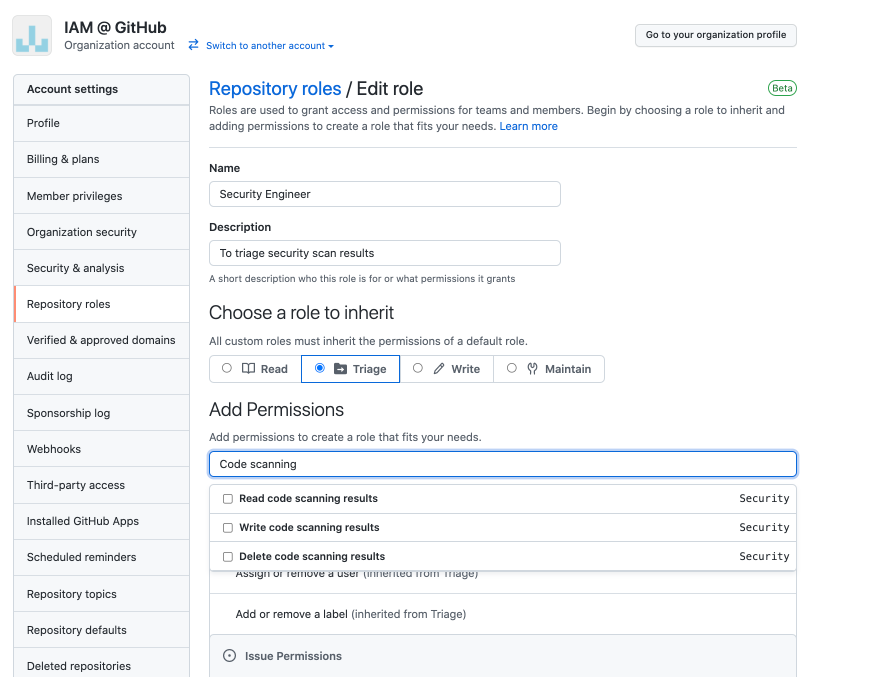 Custom Repository Roles (Server) · Issue #341 · github/roadmap · GitHub