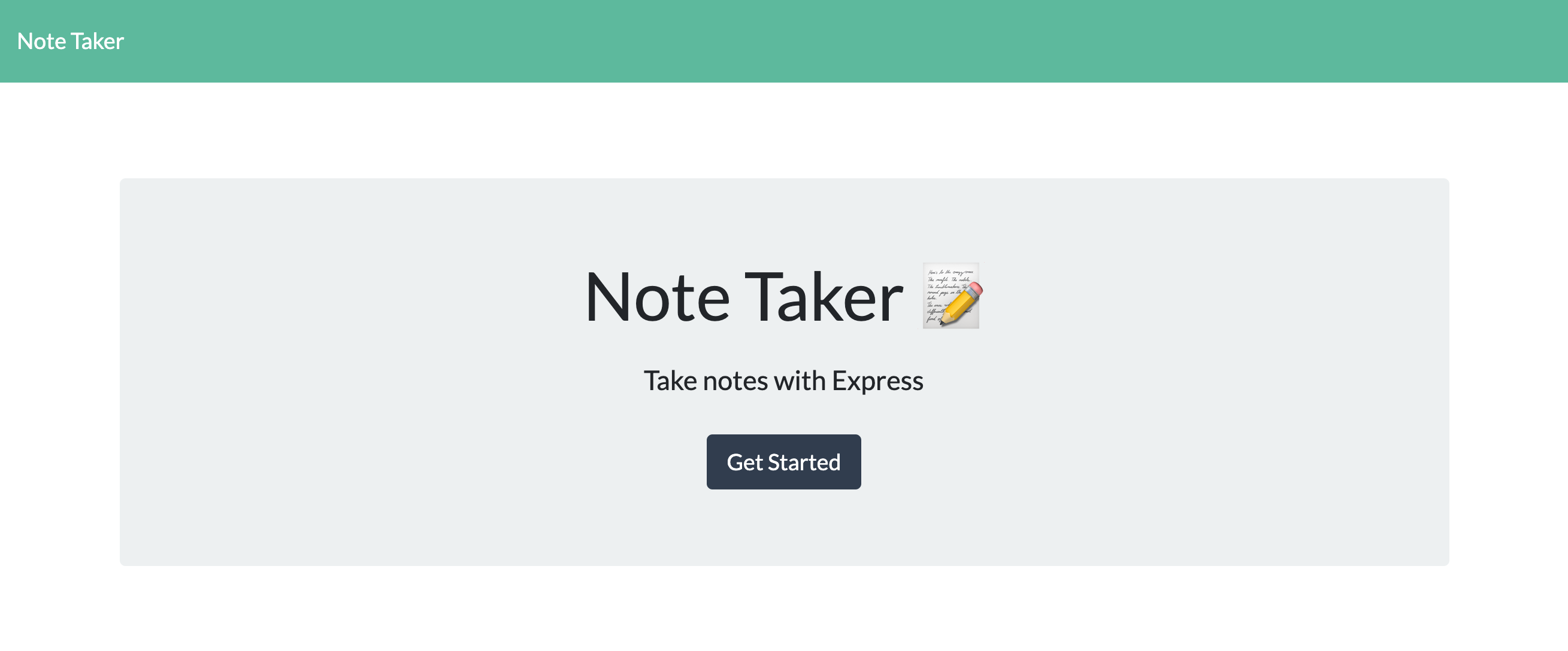 GitHub - vbarajas4/11-Express-Notes