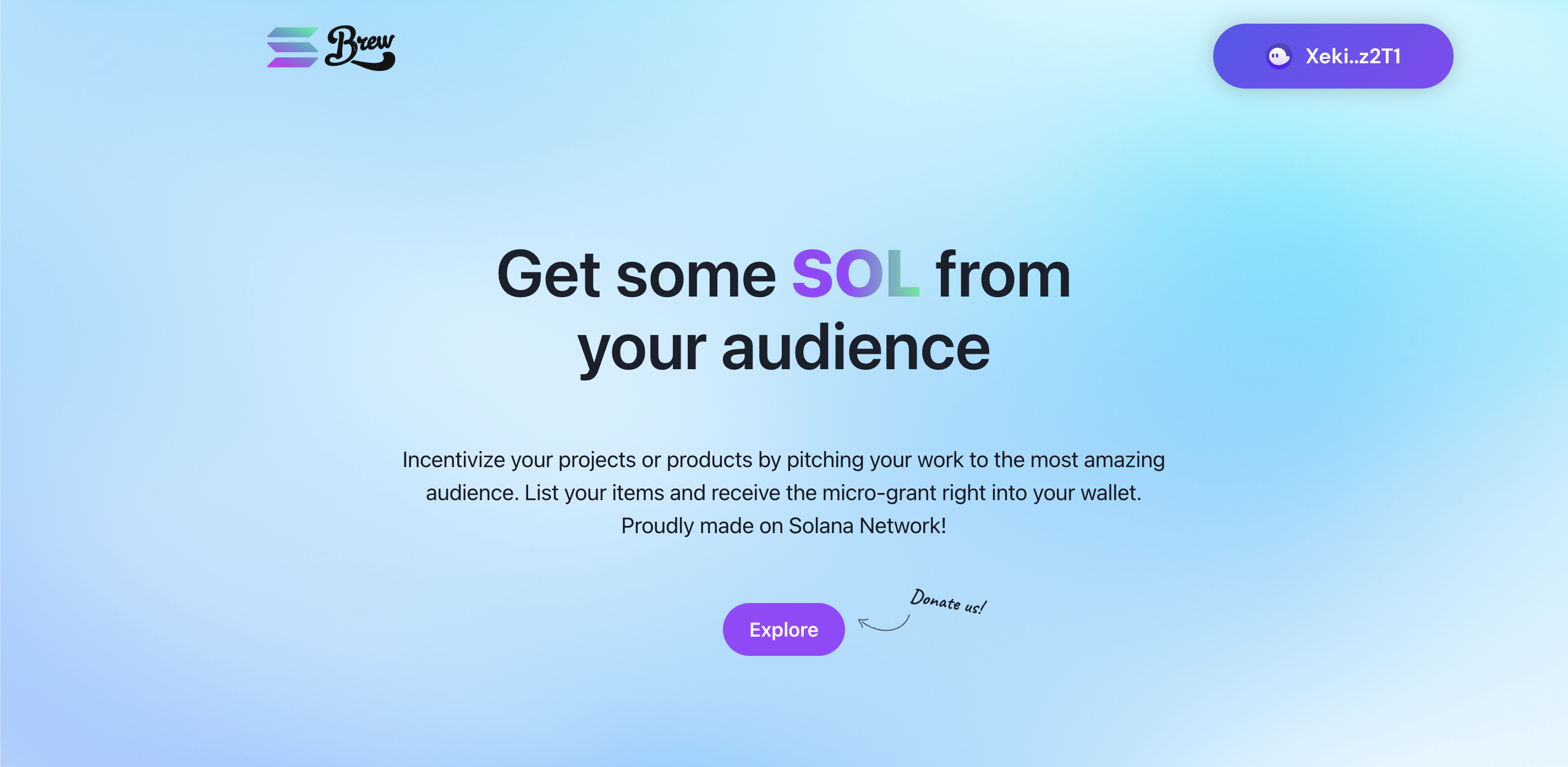 GitHub - neel-ds/solBrew: Empowering creators with micro-grants. Brew ...