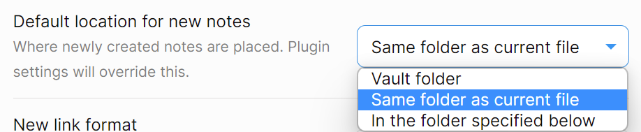 [Feature Request] Note folder options · Issue #1 · SimonTC/obsidian ...