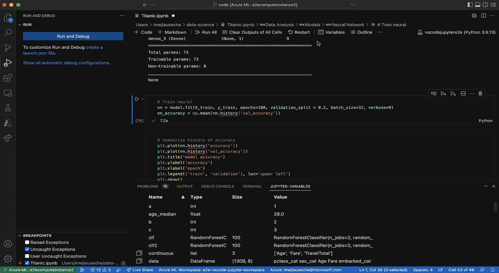 remember the choice of kernel · issue #2046 ·... Notebook asks to restart kernel after running all and scrolling up ...