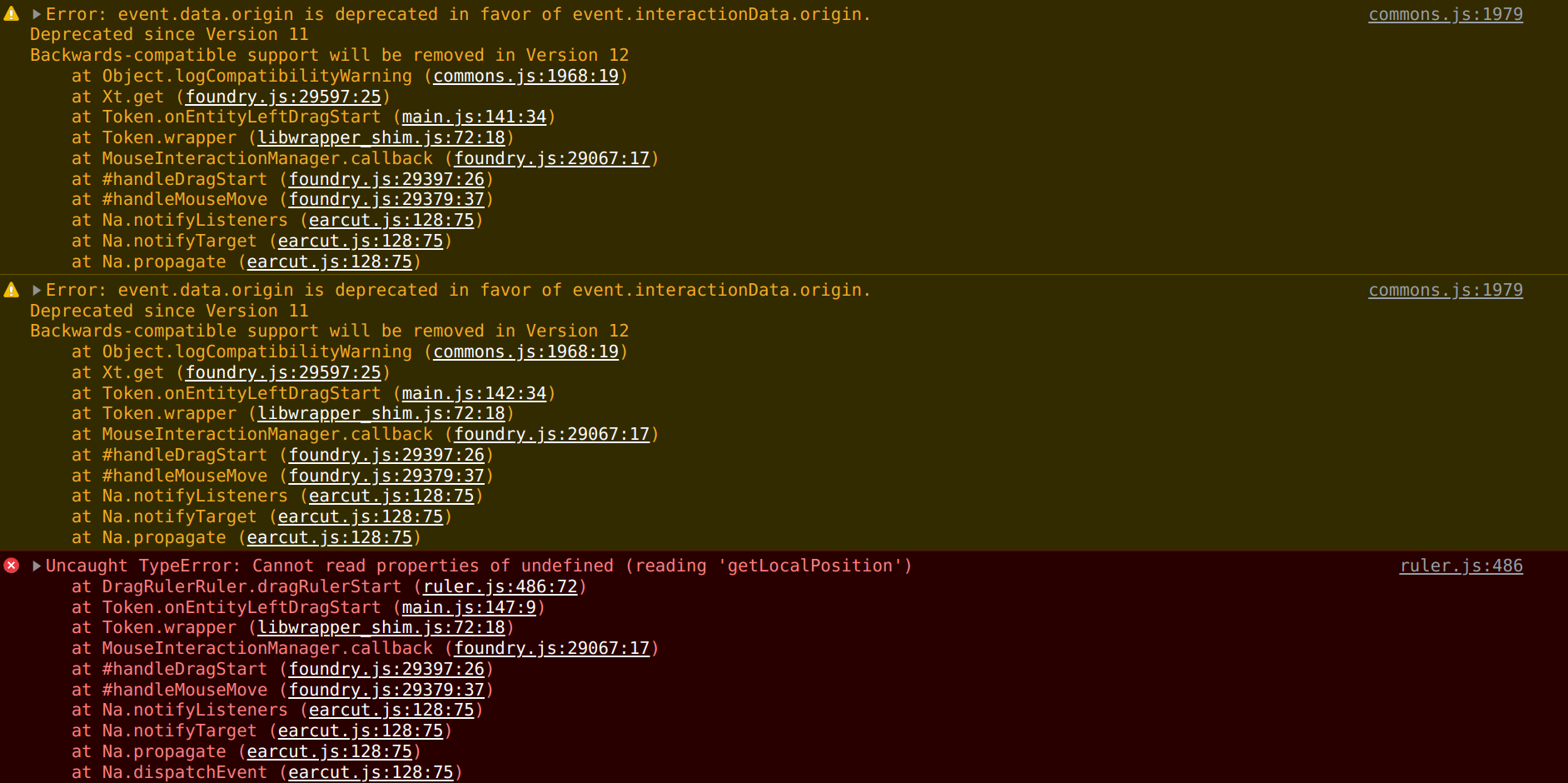 dragRulerStart() broken under v11.297 · Issue 270 · manuelVo