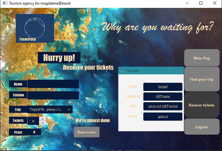 GitHub - magdamargineanu/MPP-TourismAgency: Aplicatie Client server ce ...