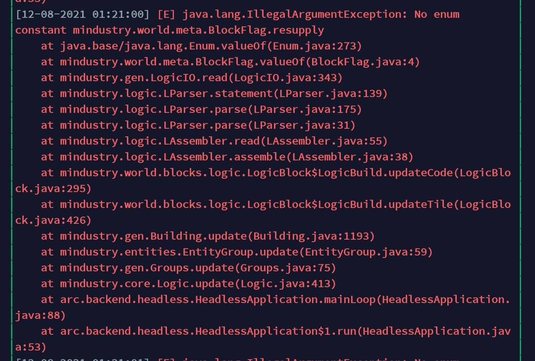 BlockFlag.resupply doesn't exist? · Issue #6411 · Anuken/Mindustry · GitHub