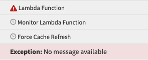 Failure with no message during Lambda creation for AWS · Issue #6355 ...