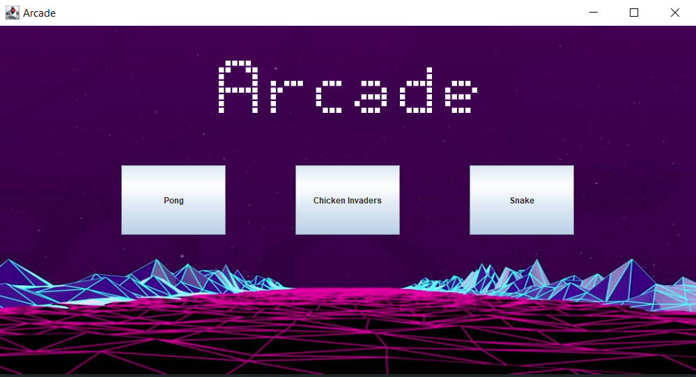 GitHub - AndreiMaroiu/Arcade: Three mini-games arcade style