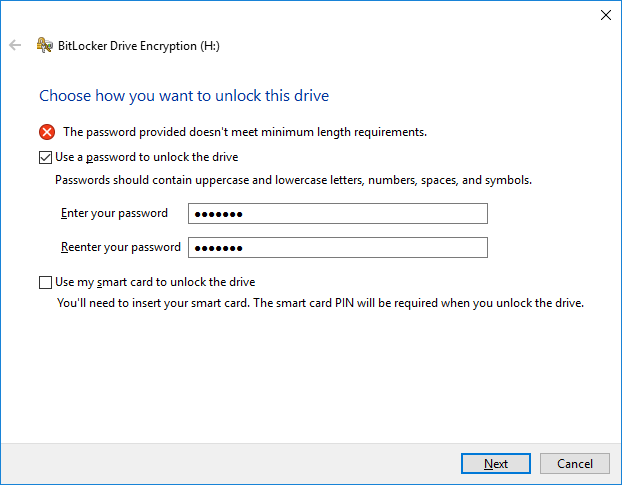 bitlocker-minimum-length-is-8