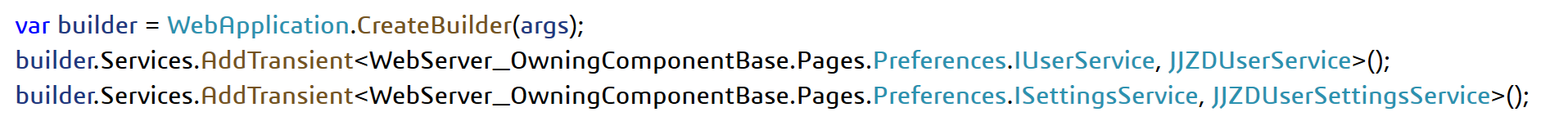 ScopedServices property of OwningComponentBase may not be disposed ...