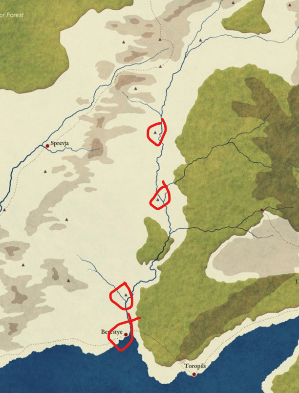Suggestion Nelornieth/Taur Rómen/Eryn Rhûn kingdom/duchy/county/barony