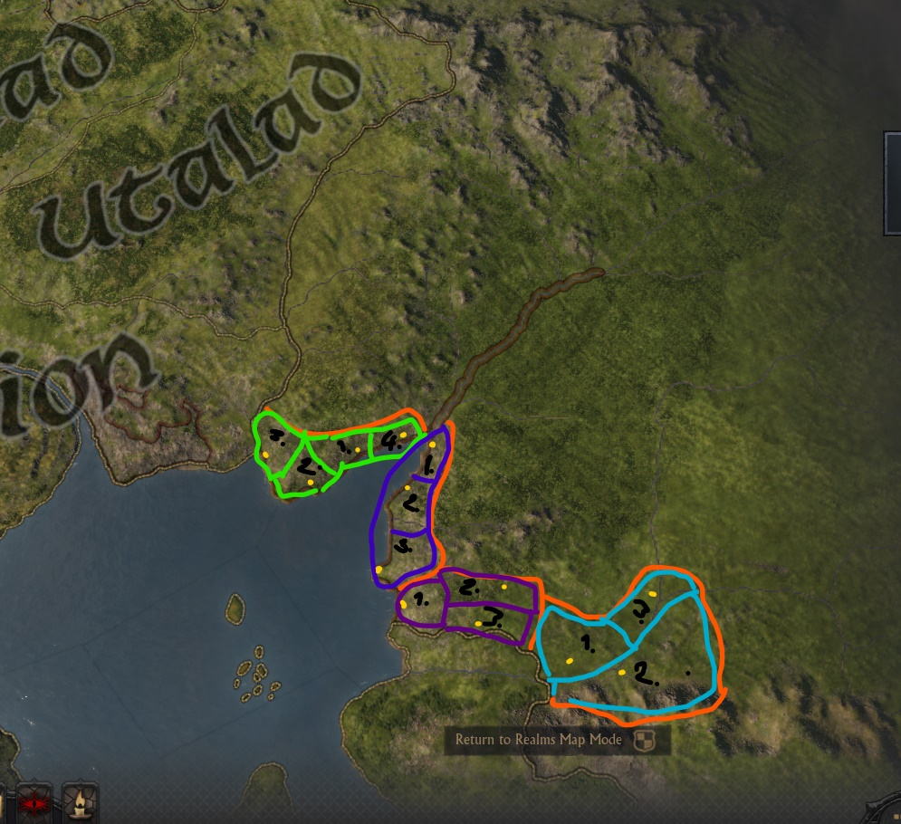 Suggestion Nelornieth/Taur Rómen/Eryn Rhûn kingdom/duchy/county/barony