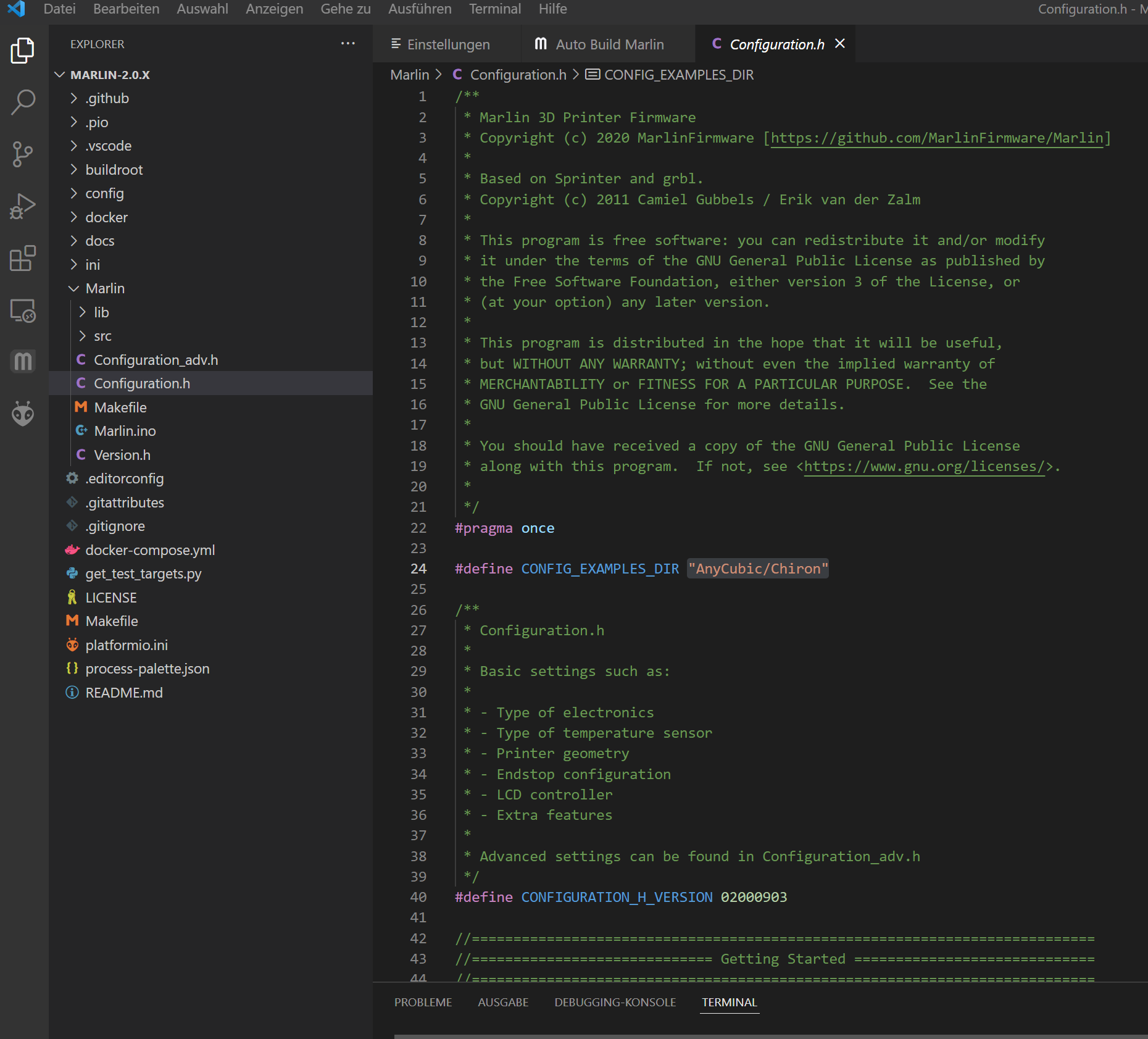 [BUG] Error Building Marlin 2.0.x · Issue #23695 · MarlinFirmware ...