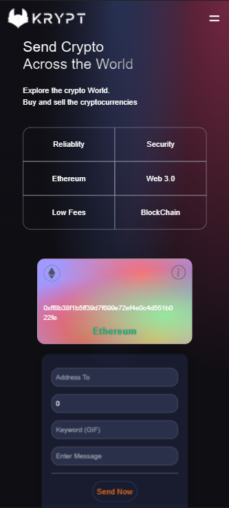 GitHub - snigdho-dutta/Web-3.0-BlockChain-Application: Web 3.0 ...