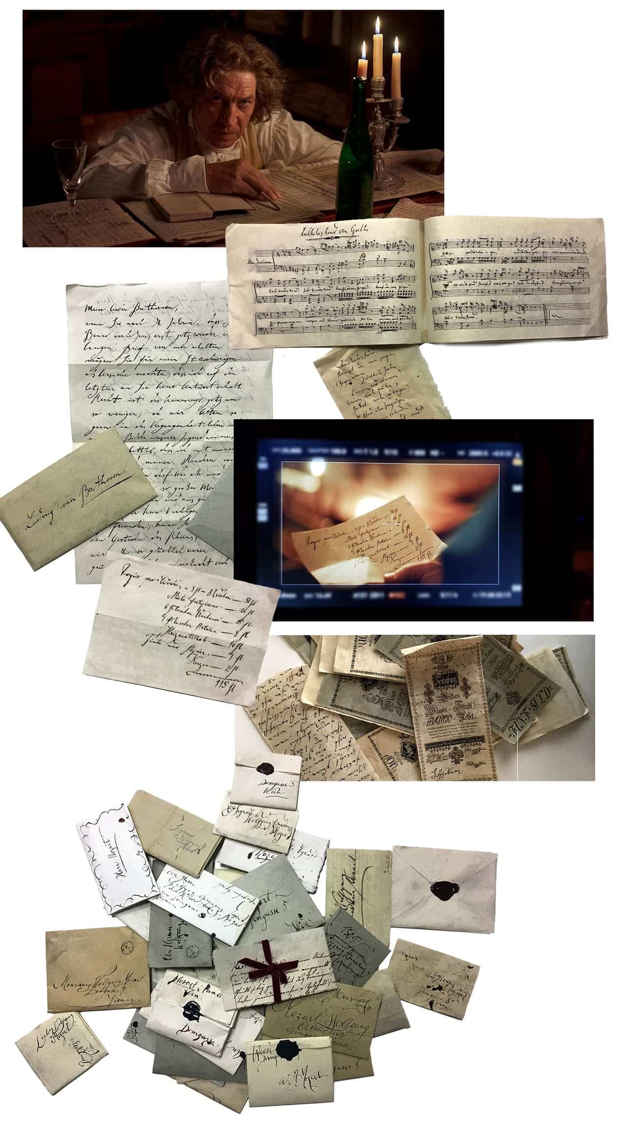 Demonstration of work from the project Louis Van Beethoven