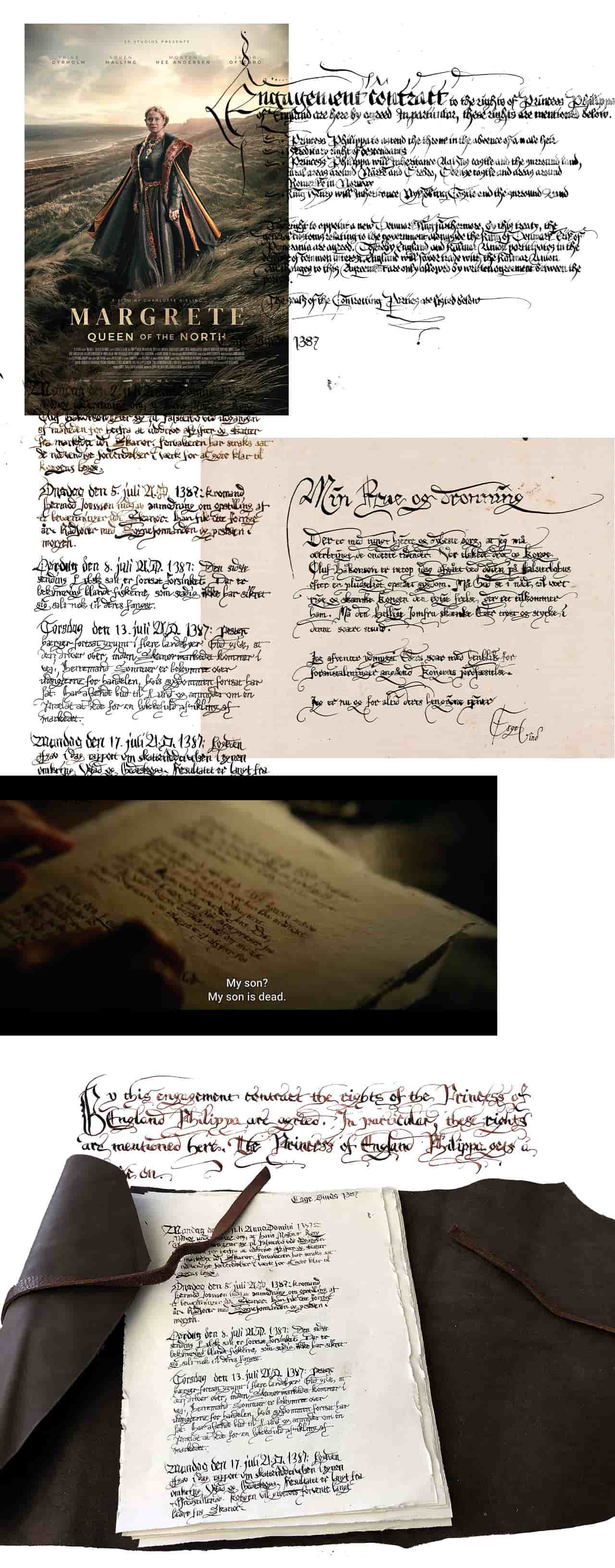 Demonstration of work from the project Margrete – Queen of the North