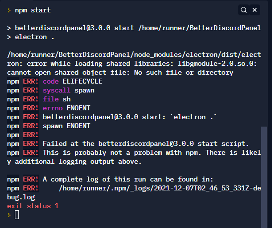 [BUG] · Issue #128 · SanjaySunil/BetterDiscordPanel · GitHub