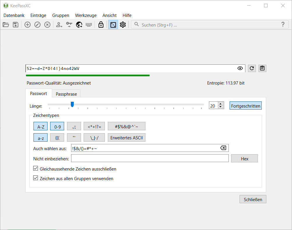 Make Password Policy Local To An Entry Issue 5178 Keepassxreboot