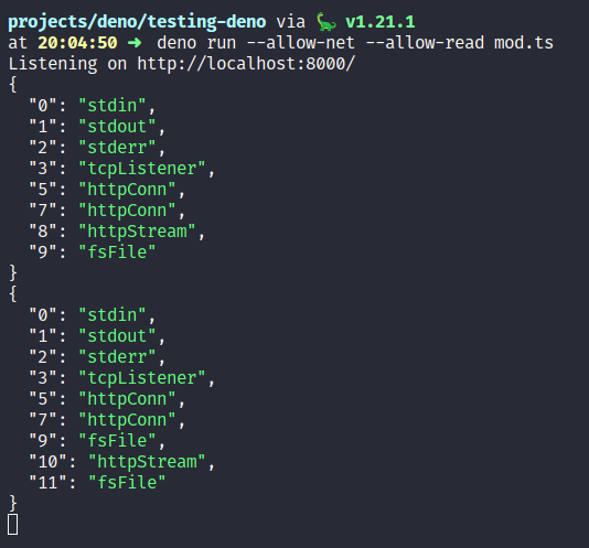 Memory leak when using Deno.open and streams with serve() · Issue ...