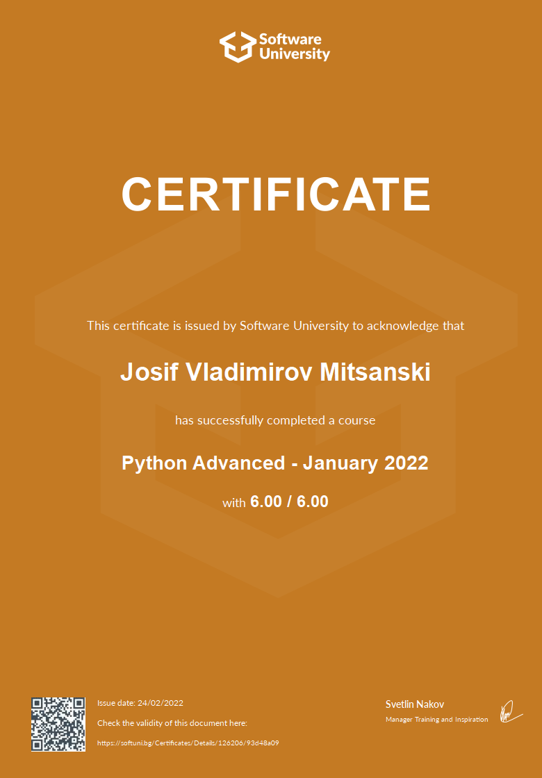 GitHub - neverlinked/Software-University: Contains solved problems and ...