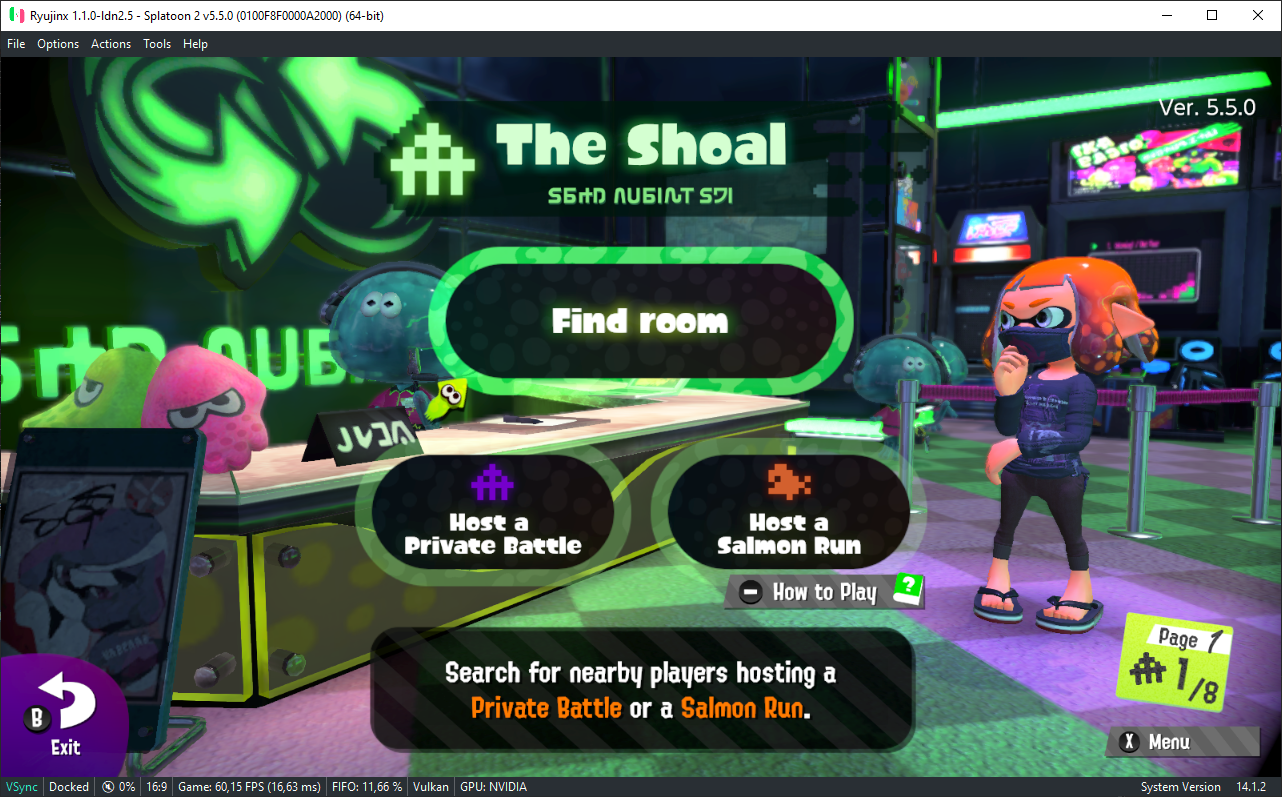 2 Player Mode with Splitscreen [UPDATED] [Splatoon 2] [Mods]