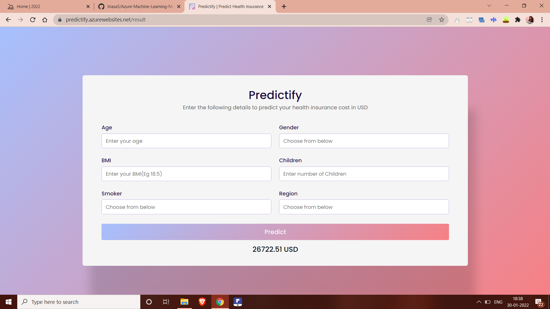 github triasa5 Images High Quality Grahic GitHub - triasa5/Azure-Machine-Learning-Model: https://predictify ...