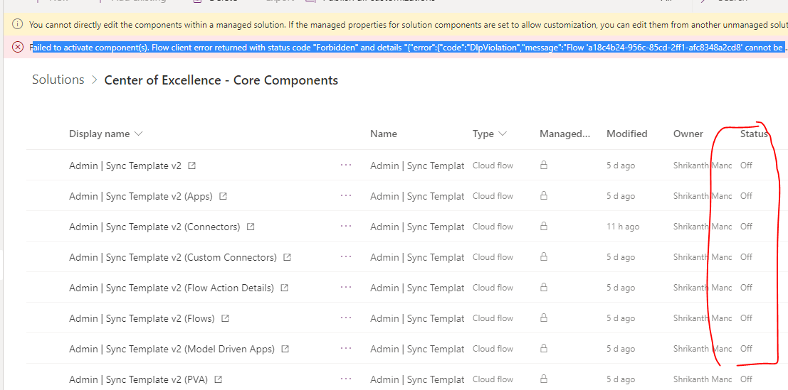 DlpViolation issue · Issue #820 · microsoft/powerapps-tools · GitHub