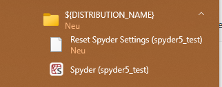 Wrong start menu entry when installing Spyder 5 in Windows · Issue ...