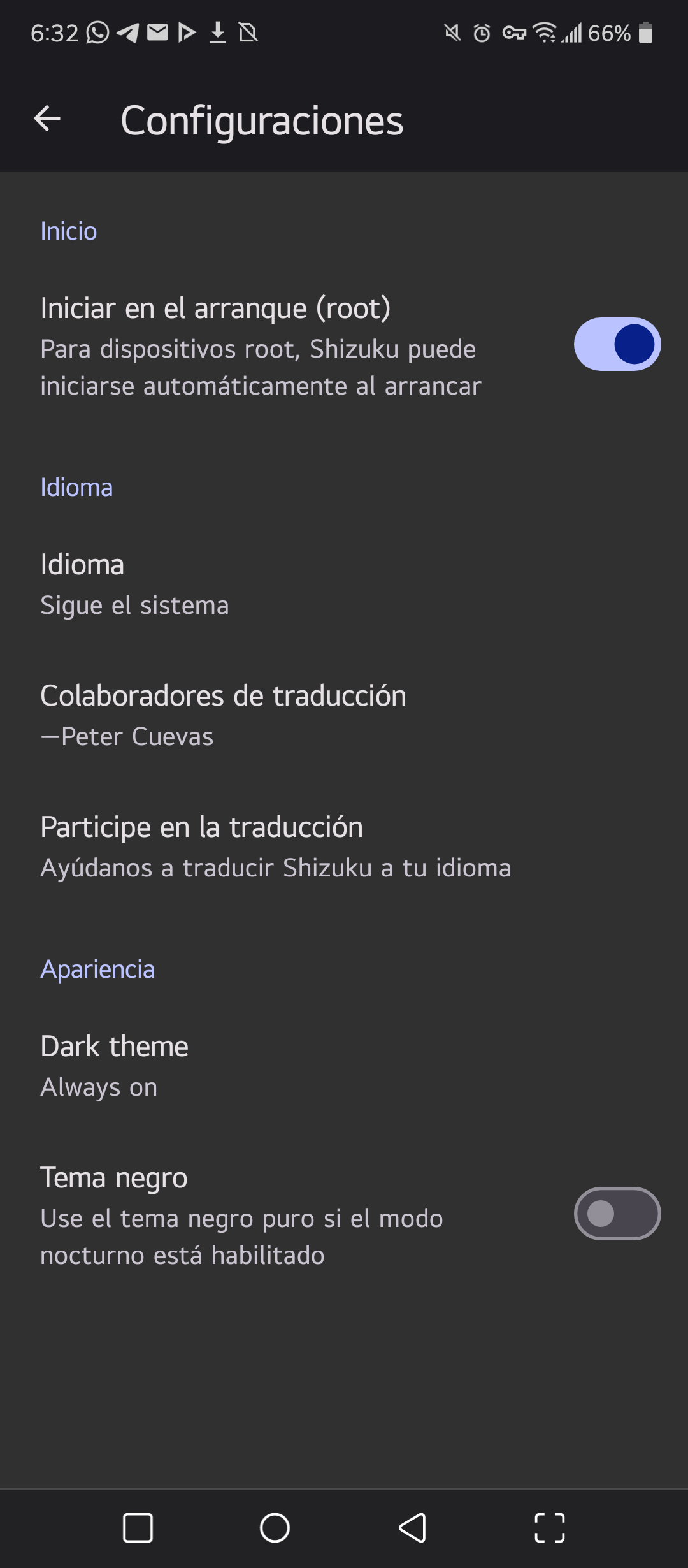 [BUG] Black theme not working · Issue #235 · RikkaApps/Shizuku · GitHub