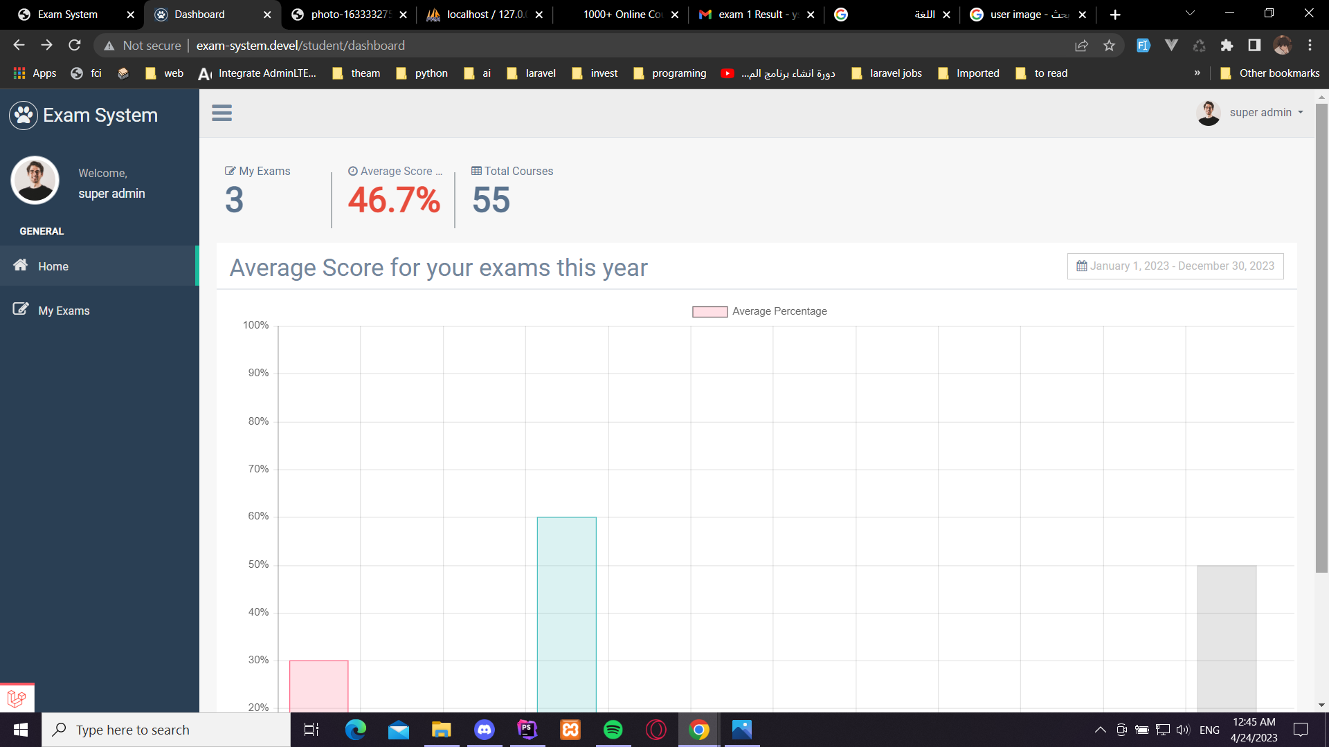 GitHub - 1ATARI/exam-system · GitHub