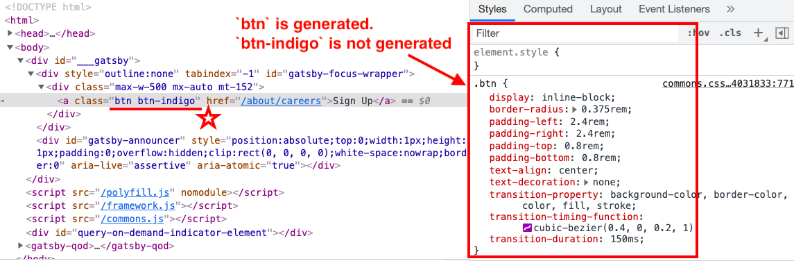 Issue with JIT and Gatsby · tailwindlabs tailwindcss · Discussion #5514 ...