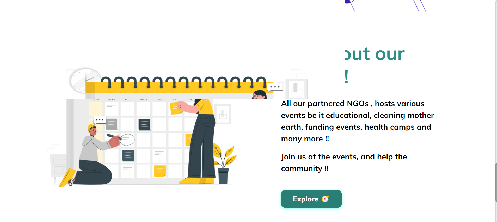 Hover Feature on Explore & Share Buttons · Issue #369 ...