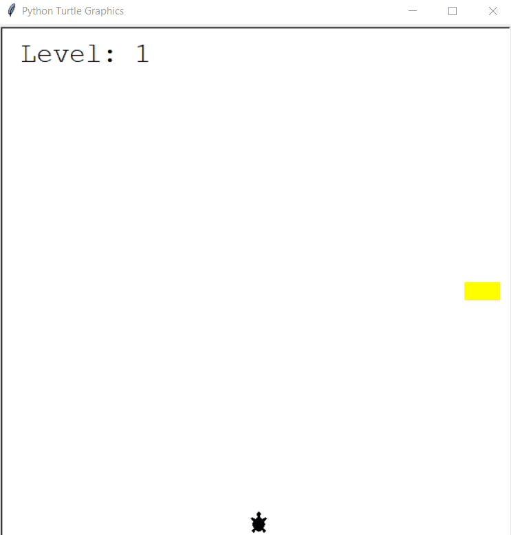 Turtle Crossing (Python Game)