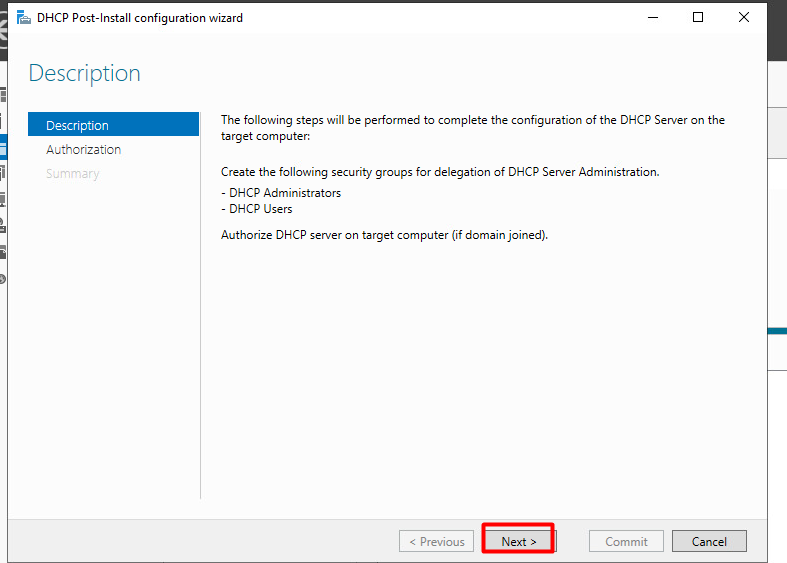 Установить configured
