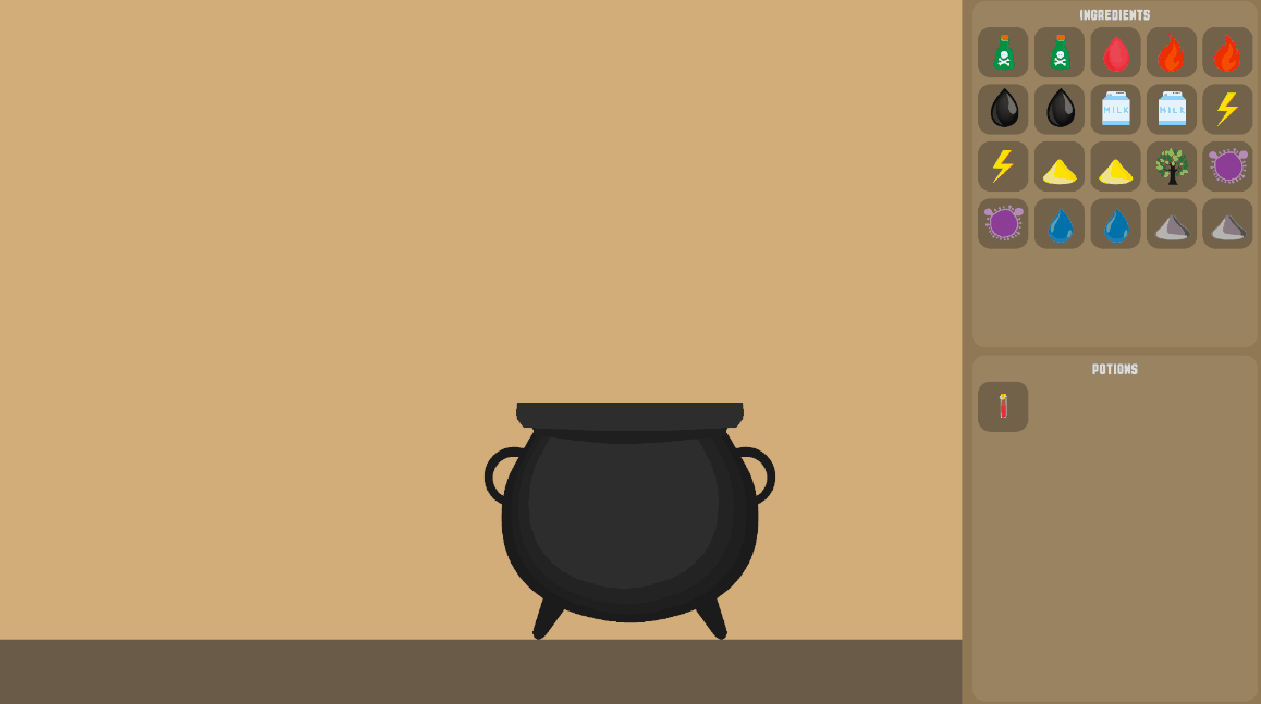 GitHub taskarafurkan/PotionCraft Potion craft game