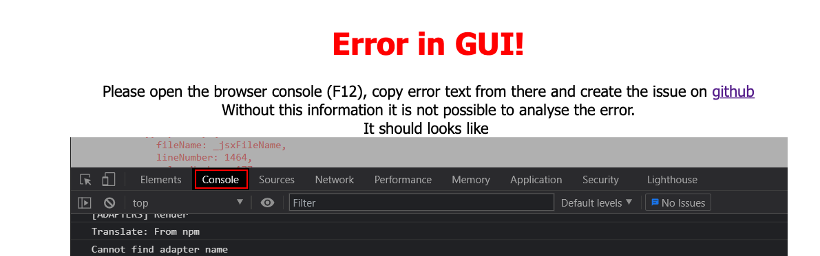 error when opening log tab on Hosts page · Issue #1346 · ioBroker ...