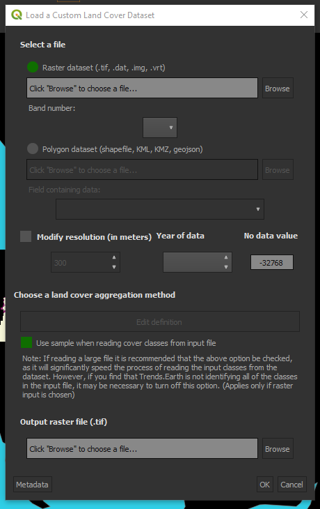 Load a custom land cover dataset · Issue #698 ...