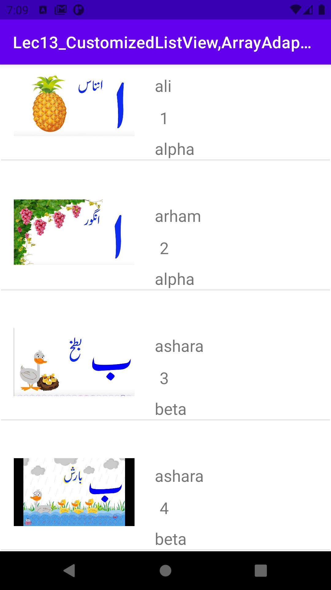 GitHub MahreenAsama/Lec13CustomizedListViewsAdapters
