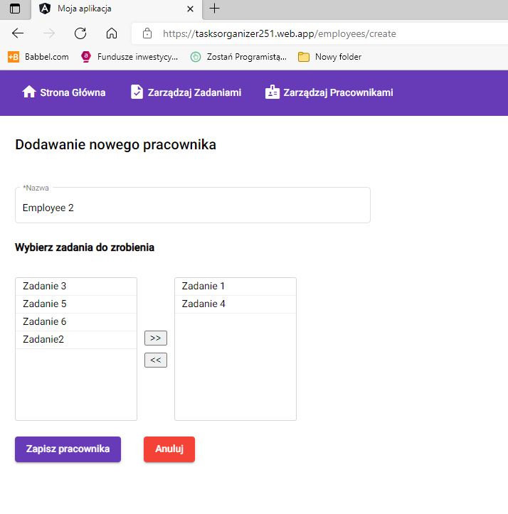 Github Zbigniewdul Taskorganizerfront