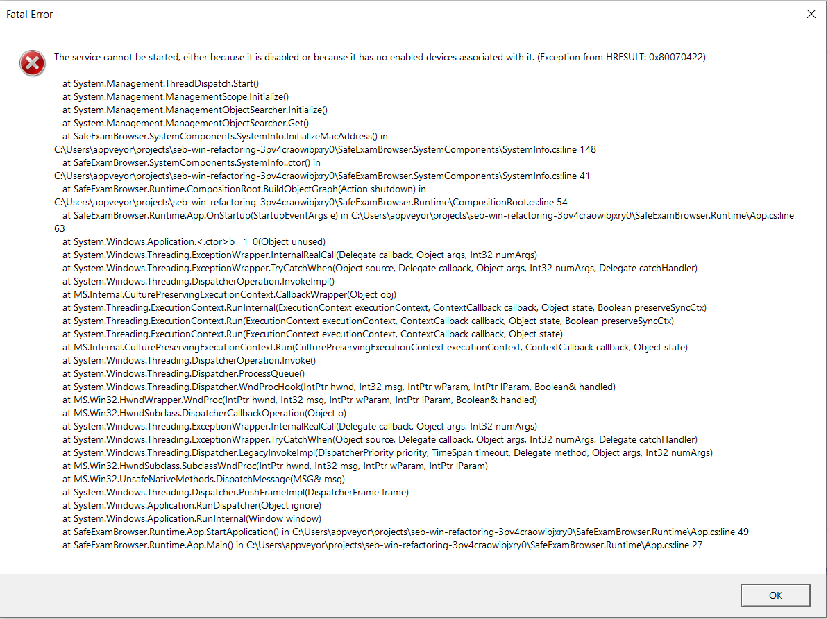 issues installing safe exam browser issues installing safe exam browser