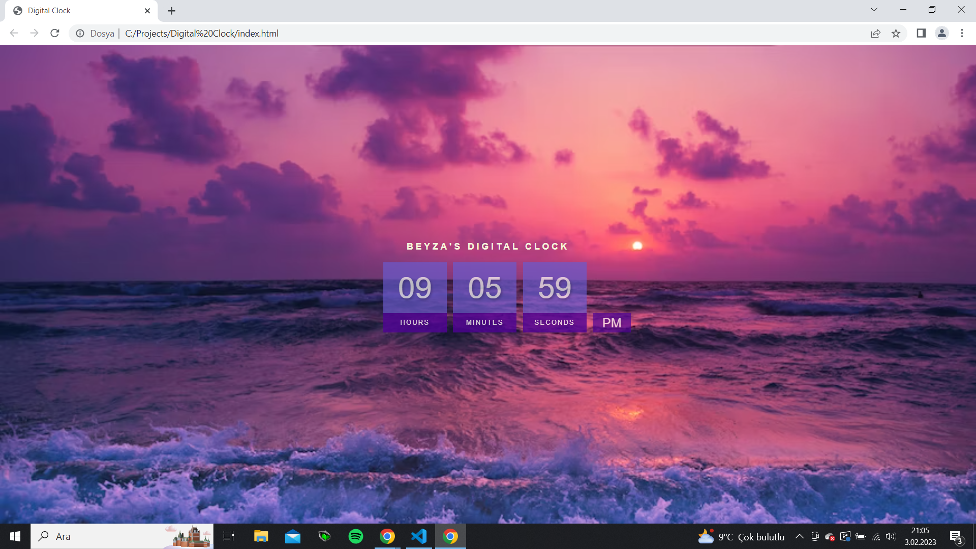 GitHub Beyzaaksu DigitalClock GitHub Beyzaaksu DigitalClock