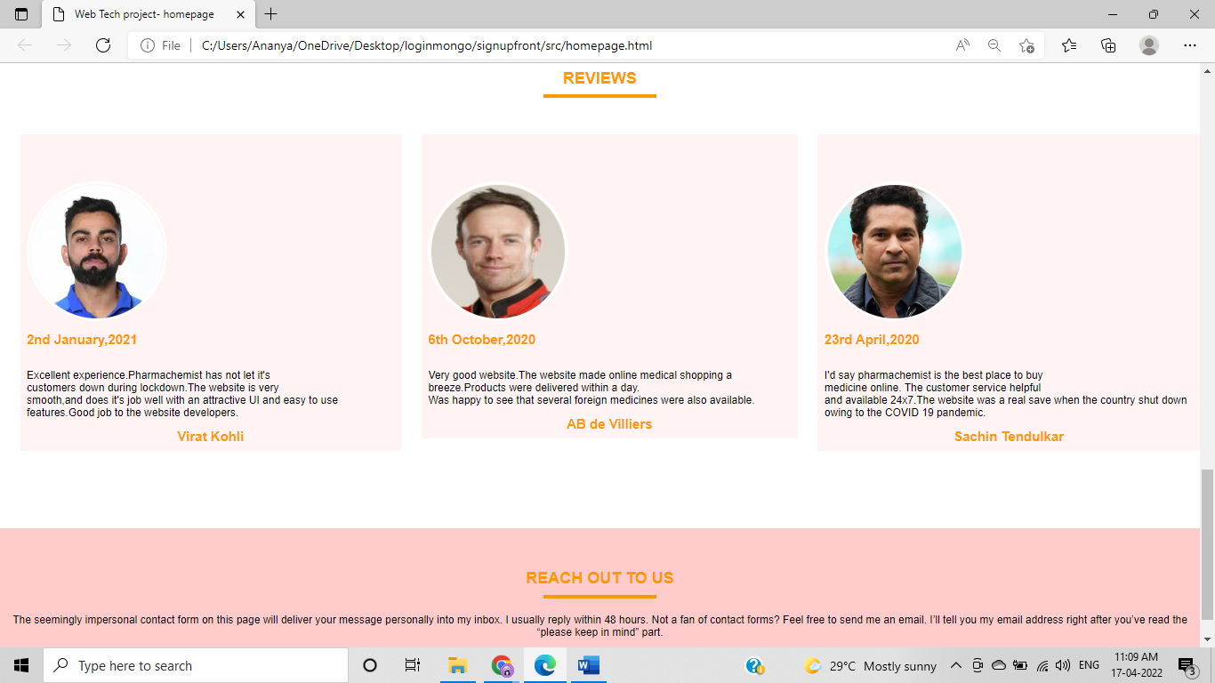 GitHub - Ananya7565/Pharmachemist: The Pharmachemist shopping website ...