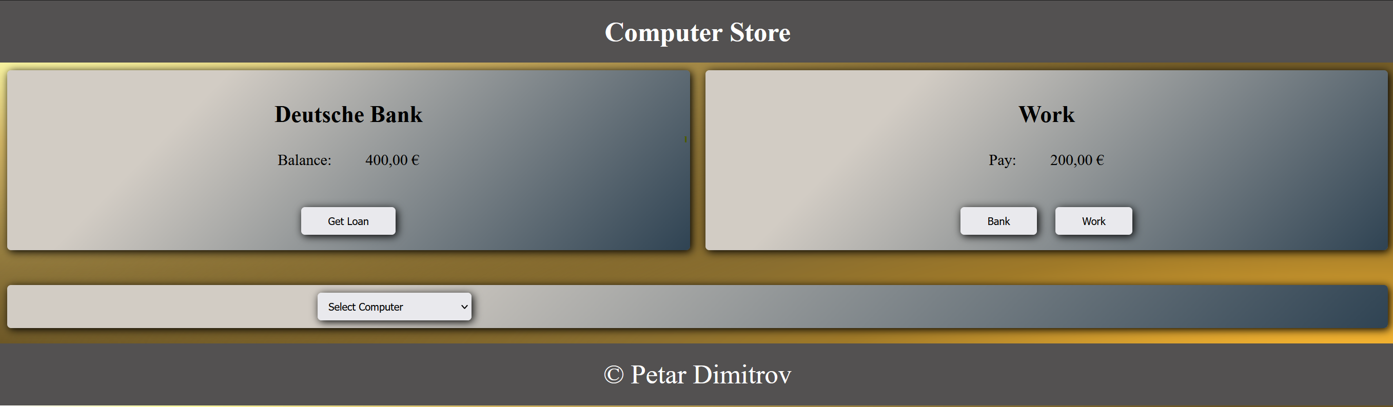 GitHub - PetarDimitrov91/computer