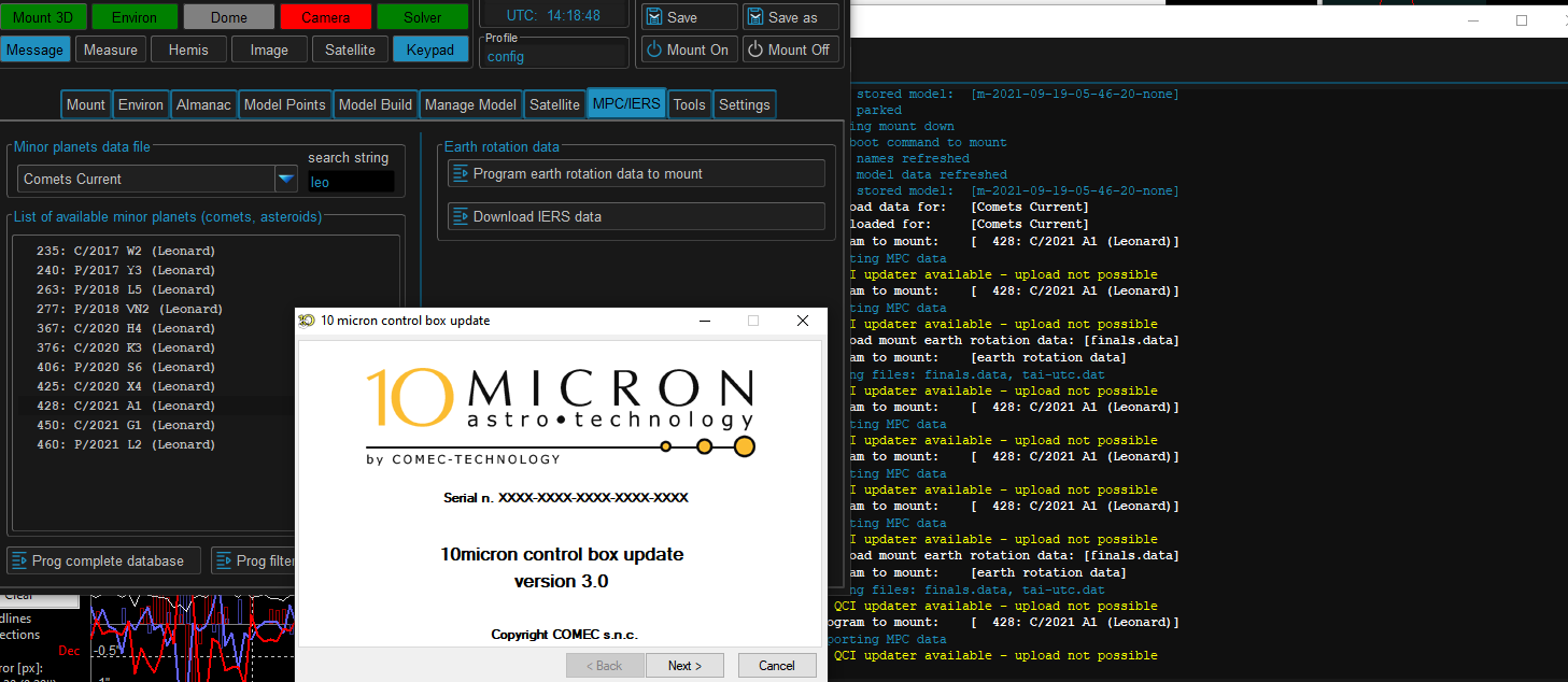 "No QCI Updater available - upload not possible" · Issue #197 · mworion ...
